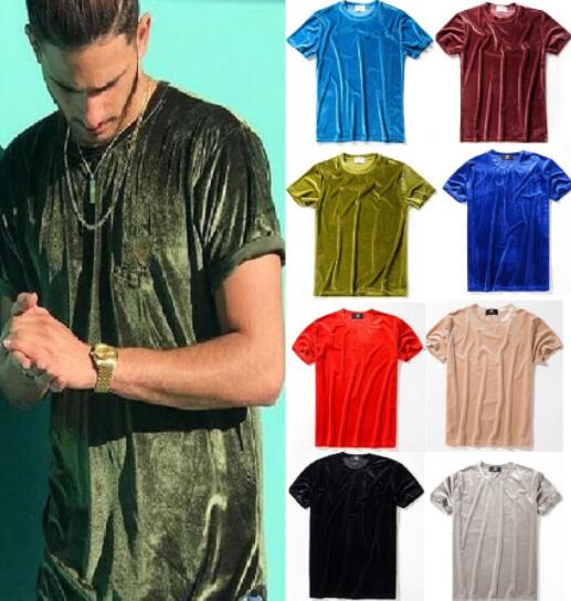 2019 Summer Designer T-Shirt For Mens Tee Shirts European Style Velvet Brand Tshirts Fashion Short Sleeve Male Female Tops