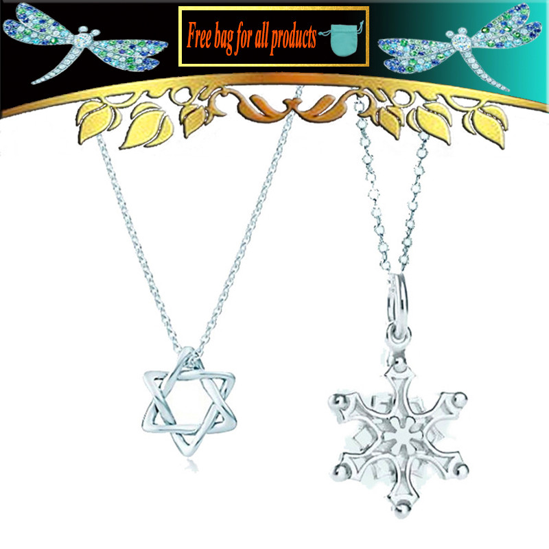Pendant Necklaces Women Necklace 6angle Star Snowflake Accessories Clavicle Chain Silverware 925 Sterling Silver Jewelry Valentine Gift 
Pendant Necklaces Women Necklace 6angle Star Snowflake Accessories Clavicle Chain Silverware 925 Sterling Silver Jewelry Valentine Gift