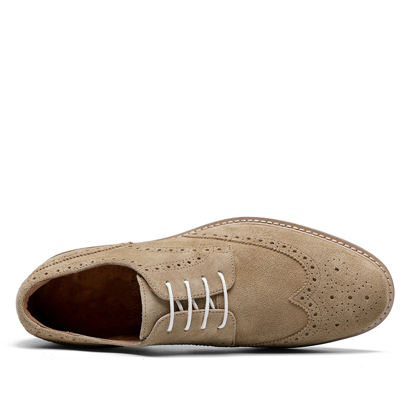 Genuine Oxford Men Shoes Cow Suede Leather Autumn Winter Brogue Casual Men Leather Shoes Male Dress Shoes
Genuine Oxford Men Shoes Cow Suede Leather Autumn Winter Brogue Casual Men Leather Shoes Male Dress Shoes
