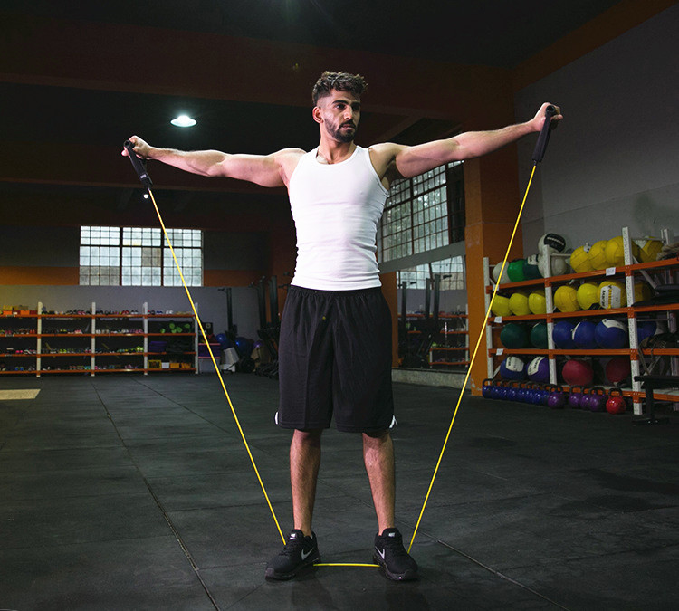 120cm Yoga Pull Rope Elastic Resistance Bands Fitness Crossfit Workout Exercise Tube Practical Training Rubber Tensile Expander
120cm Yoga Pull Rope Elastic Resistance Bands Fitness Crossfit Workout Exercise Tube Practical Training Rubber Tensile Expander
