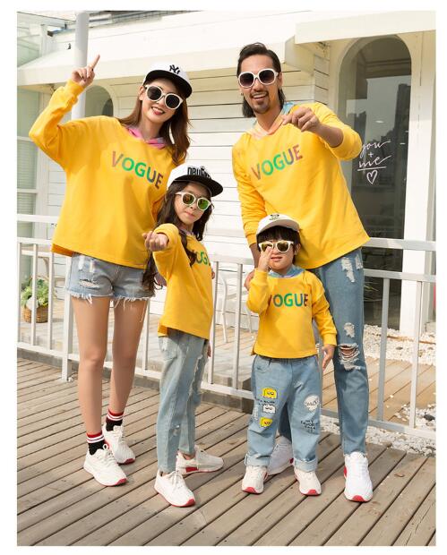 2019 New arrival Family Matching Outfits colorful autumn casual clothing yellow and jeans Comfortable, Middle version 0 w dunk sb low
2019 New arrival Family Matching Outfits colorful autumn casual clothing yellow and jeans Comfortable, Middle version 0 w dunk sb low