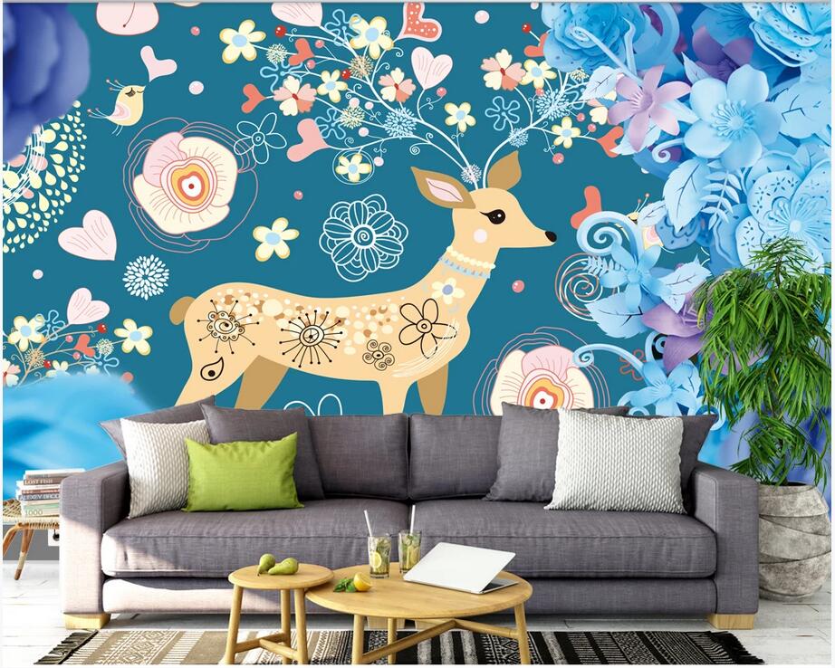 3d wallpaper custom photo mural Beautiful flower european style deer living room TV background home decor murals wallpaper for walls 3 d, Non-woven
3d wallpaper custom photo mural Beautiful flower european style deer living room TV background home decor murals wallpaper for walls 3 d, Non-woven
