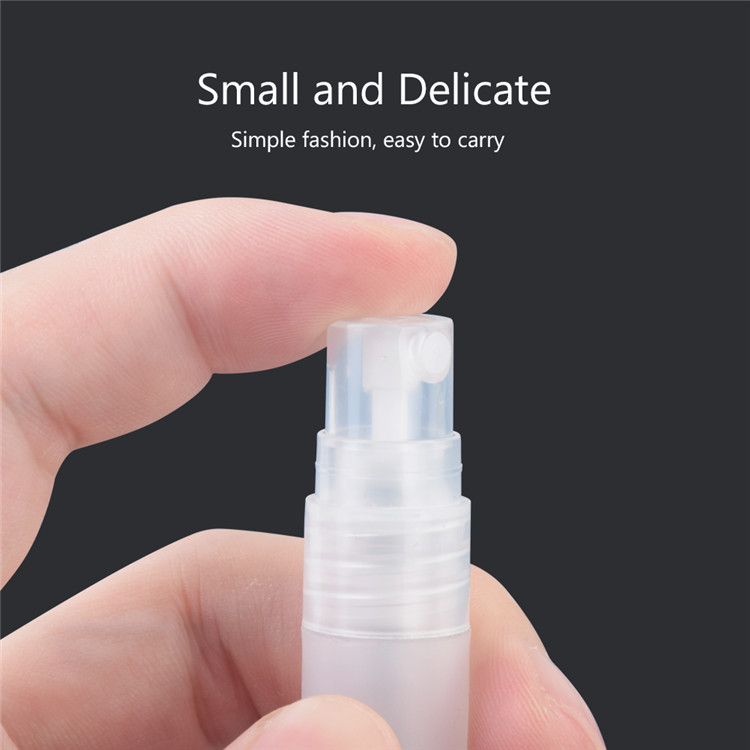2ml 3ml 5ml 10ml PET Plastic Perfume Bottle Empty Refilable Spray Bottle Small Parfume Atomizer Transparent Clear Perfume Sample Vials