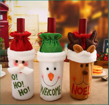Christmas decoration wine bag Christmas doll red wine set cartoon old man snowman elk silk print wine bottle bag bundle pocket
Christmas decoration wine bag Christmas doll red wine set cartoon old man snowman elk silk print wine bottle bag bundle pocket
