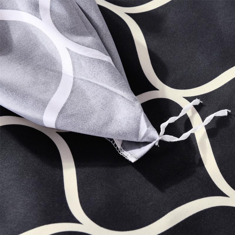 Bedding Sets That Chinese Girl Recommends Classical Geometry Nordic Design 2/3PCS SET With Duvet Cover Pillowcase