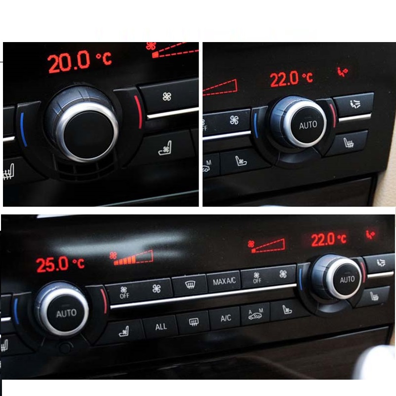 A/C Air Condition Rotation Control Button For BMW 5 /7 Series F10 F07 F025 Car Auto Temperature Adjustment Konb
