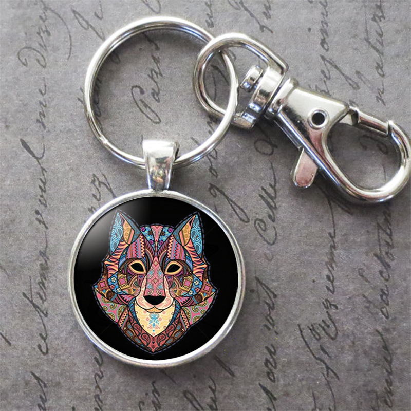 Art Wolf Key Ring Key Chain Animal Photo Key Buckle Pendant Birthday Festival Anniversary Gift Jewelry Accessories
Art Wolf Key Ring Key Chain Animal Photo Key Buckle Pendant Birthday Festival Anniversary Gift Jewelry Accessories