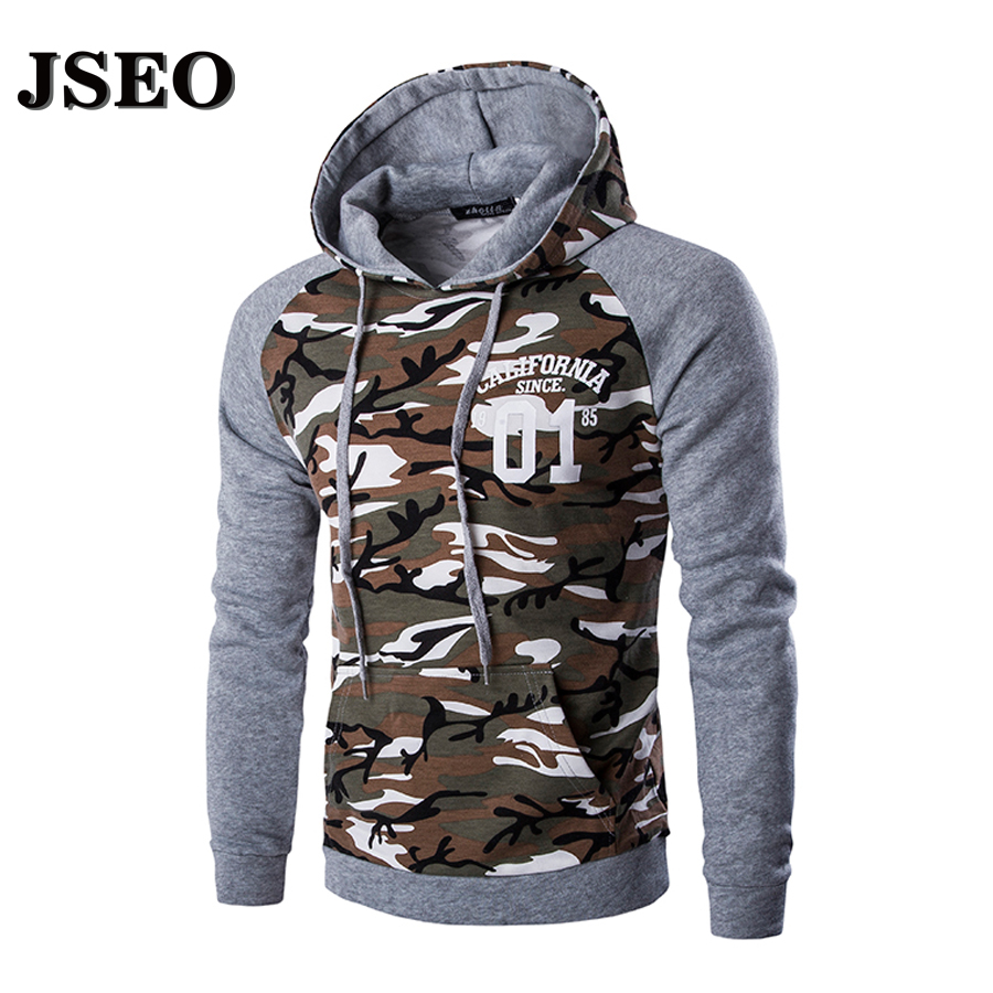 JSEO- 2016 New Brand Men's Hoodie Fashion Hot New Korean Men Slim Camouflage Style Sleeve Head Autumn Jacket Pocket, Green
JSEO- 2016 New Brand Men's Hoodie Fashion Hot New Korean Men Slim Camouflage Style Sleeve Head Autumn Jacket Pocket, Green