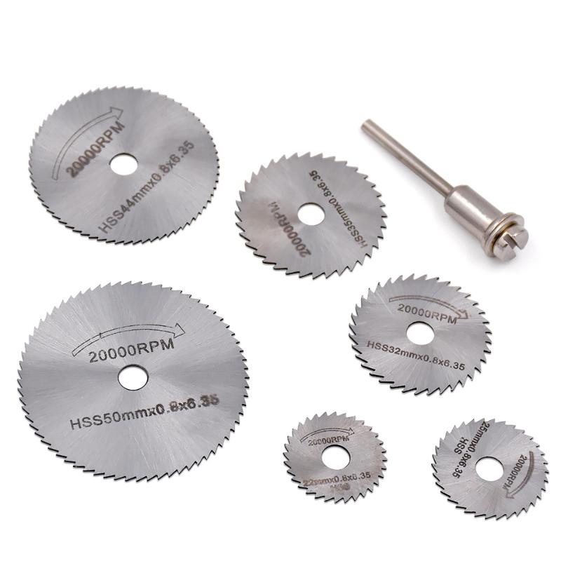 6pc HSS Blades Metal Wood Cutting Blades Disc Woodworking Grinding Sets For Dremel Rotary Tool Cutter Accessories
6pc HSS Blades Metal Wood Cutting Blades Disc Woodworking Grinding Sets For Dremel Rotary Tool Cutter Accessories