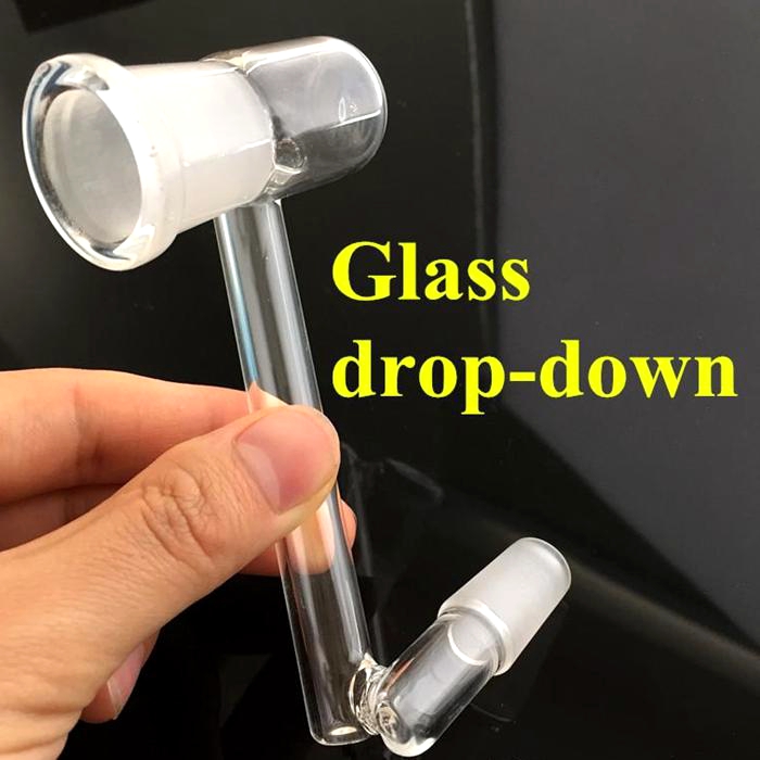 10 Styles Glass Drop Down Bong Adapter Option Female Male 14mm 18mm To 14mm 18mm Female Dropdown Adapters For Oil Rigs Glass Bongs
10 Styles Glass Drop Down Bong Adapter Option Female Male 14mm 18mm To 14mm 18mm Female Dropdown Adapters For Oil Rigs Glass Bongs