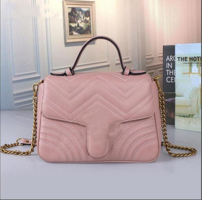 27x9x20cm Top Quality Fashion Women Bags Handbags Wallets Leather Chain Bag Crossbody Shoulder Bags Messenger Tote Bag Purse 2colors, Pink
27x9x20cm Top Quality Fashion Women Bags Handbags Wallets Leather Chain Bag Crossbody Shoulder Bags Messenger Tote Bag Purse 2colors, Pink