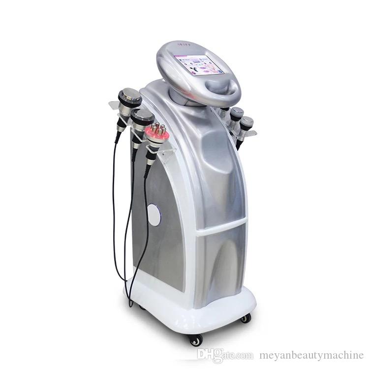 80K Ultrasonic Lipo Cavitation Vacuum Bio RF Suction Body Slimming Loss Weight Machine With 7 Handles free shipment beauty machine