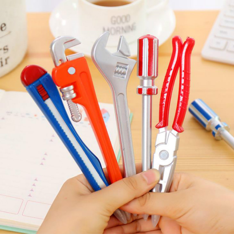 6 Pcs/set Kawaii Hardware Tools Korean Stationery Creative Ballpoint Pens Quality Pen Caneta Hammer Utility Knife Writing Pens, As pic
6 Pcs/set Kawaii Hardware Tools Korean Stationery Creative Ballpoint Pens Quality Pen Caneta Hammer Utility Knife Writing Pens, As pic