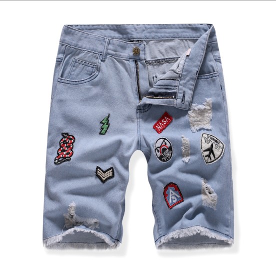 Mens Denim Jeans Hot Sale Fashion Washed Embroidery Badge Straight Fashion Jeans Asian Size Free Shipping, Blue
Mens Denim Jeans Hot Sale Fashion Washed Embroidery Badge Straight Fashion Jeans Asian Size Free Shipping, Blue