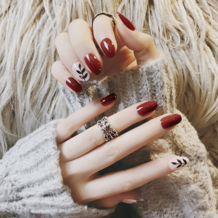 24pcs Fashion False Nails Full Cover Fake Nails with Glue DIY Nail Art Tips 3D leaf Style Build press on, Z1
24pcs Fashion False Nails Full Cover Fake Nails with Glue DIY Nail Art Tips 3D leaf Style Build press on, Z1