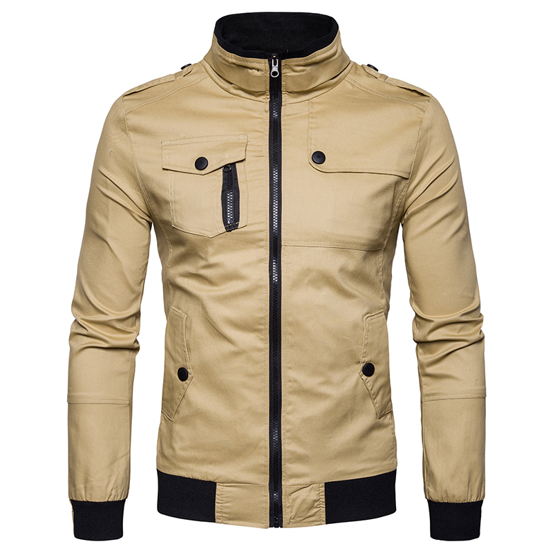 MoneRffi Fashion Slim Cargo Jacket Men Autumn Casual Tactical Coat Mens Brand Windproof Jacket Solid Flight Windbreaker Coat, Black
MoneRffi Fashion Slim Cargo Jacket Men Autumn Casual Tactical Coat Mens Brand Windproof Jacket Solid Flight Windbreaker Coat, Black