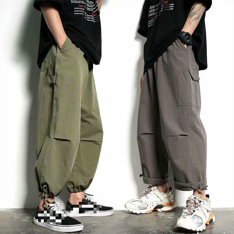 Januarysnow Brand Designer summer new jogging men's casual pockets beam foot sweatpants solid color street men's tooling jogging pants, Gray
Januarysnow Brand Designer summer new jogging men's casual pockets beam foot sweatpants solid color street men's tooling jogging pants, Gray