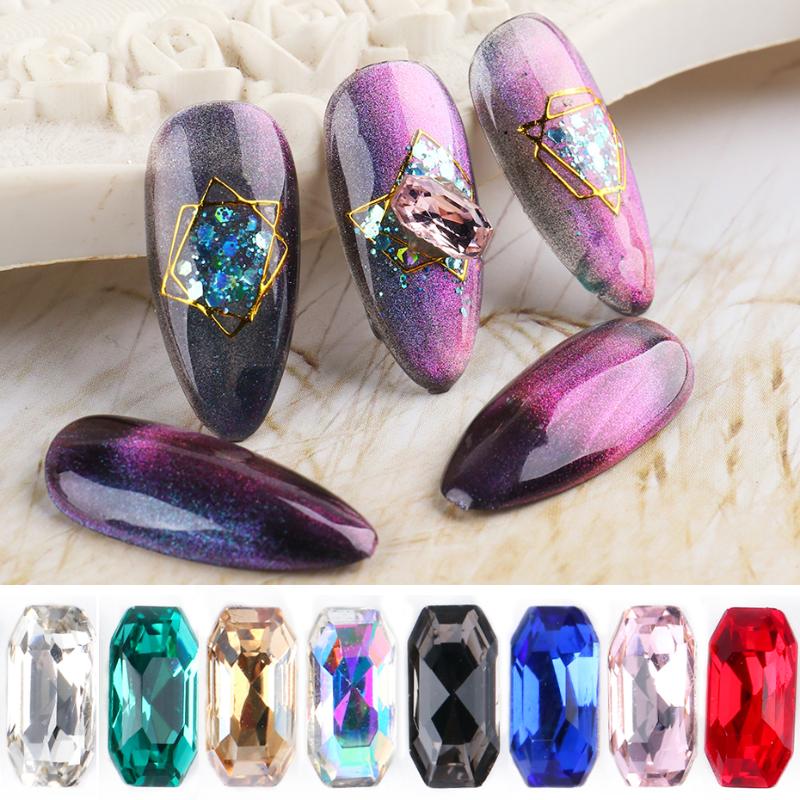 3D Crystal Nail Rhinestones AB Gem Rectangle Stones Glass Diamond Golden Bottom Manicure Accessories Nails Art Decoration BE1779
3D Crystal Nail Rhinestones AB Gem Rectangle Stones Glass Diamond Golden Bottom Manicure Accessories Nails Art Decoration BE1779