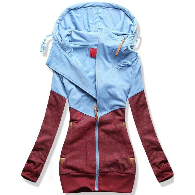 Surmiitro Spring Women Jacket 2019 Autumn Winter Oversized Hooded Sweatshirt Zipper Hoodies Plus Size Coat Female Sweat Femme T200102
