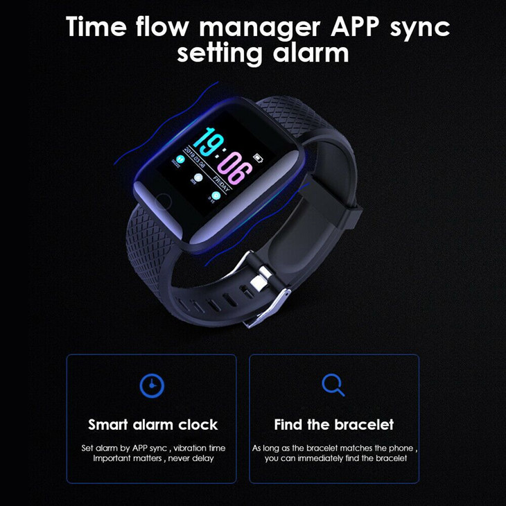 116 Plus ID116 D13 Heart Rate Watch Wristband Sports Watches Smart Band Waterproof Smartwatch Android With retail packaging free shipping free shippin