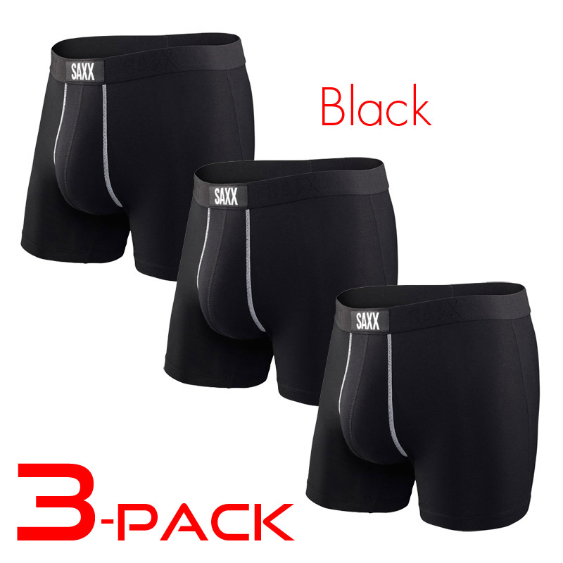SAXX VIBE Men's Underwear Modern Fit Boxer Brief 3-Pack ~ WITHOUT BOX (North American Size), Black;white
SAXX VIBE Men's Underwear Modern Fit Boxer Brief 3-Pack ~ WITHOUT BOX (North American Size), Black;white