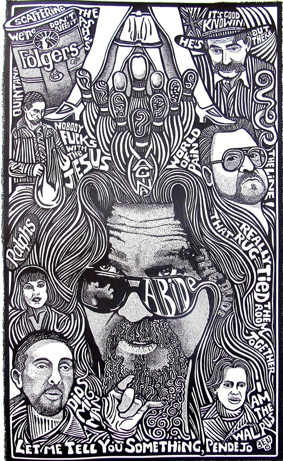 THE BIG LEBOWSKI MOVIE Graffiti Art Wall Art Home Decor Handpainted &HD Print Oil Painting On Canvas Wall Art Canvas Large Picture 190924
THE BIG LEBOWSKI MOVIE Graffiti Art Wall Art Home Decor Handpainted &HD Print Oil Painting On Canvas Wall Art Canvas Large Picture 190924