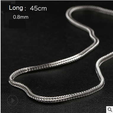 Necklaces & Pendants Chains 100% 925 Sterling Silver 45cm necklace For Women Classic Basic Chain Lobster Clasp Necklace Snake Jewelry girlfriend gift
Necklaces & Pendants Chains 100% 925 Sterling Silver 45cm necklace For Women Classic Basic Chain Lobster Clasp Necklace Snake Jewelry girlfriend gift