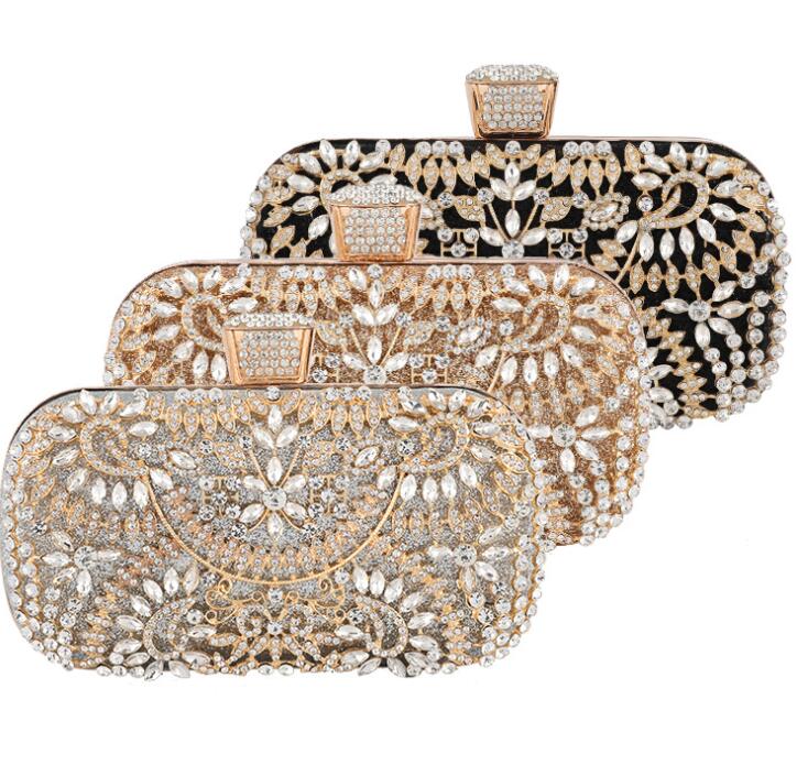 DHL 20pcs Evening Bag Women Clutch Bag Floral Gorgeous Pearl Crystal Beading Bridal Wedding Party Bags CrossBody Handbags, Black
DHL 20pcs Evening Bag Women Clutch Bag Floral Gorgeous Pearl Crystal Beading Bridal Wedding Party Bags CrossBody Handbags, Black