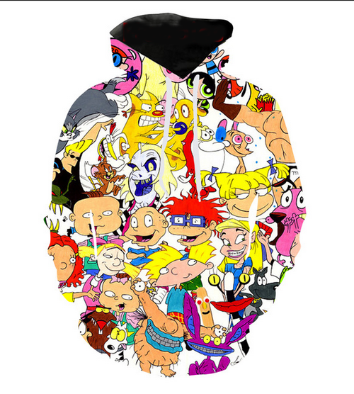 New Fashion Cool Sweatshirt Hoodies 3D Print Mens Womens Casual Cartoon Rugrats 90' Hot Style Streetwear Clothes RL0220, Multicolor
New Fashion Cool Sweatshirt Hoodies 3D Print Mens Womens Casual Cartoon Rugrats 90' Hot Style Streetwear Clothes RL0220, Multicolor
