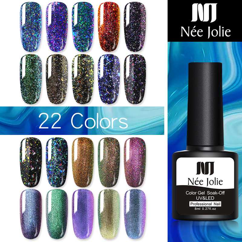 NEE JOLIE 8ml Chameleon Gel Polish All For Manicure Semi Permanent Vernish Top Coat UV LED Gel Varnish Soak Off Nail Art, B10
NEE JOLIE 8ml Chameleon Gel Polish All For Manicure Semi Permanent Vernish Top Coat UV LED Gel Varnish Soak Off Nail Art, B10