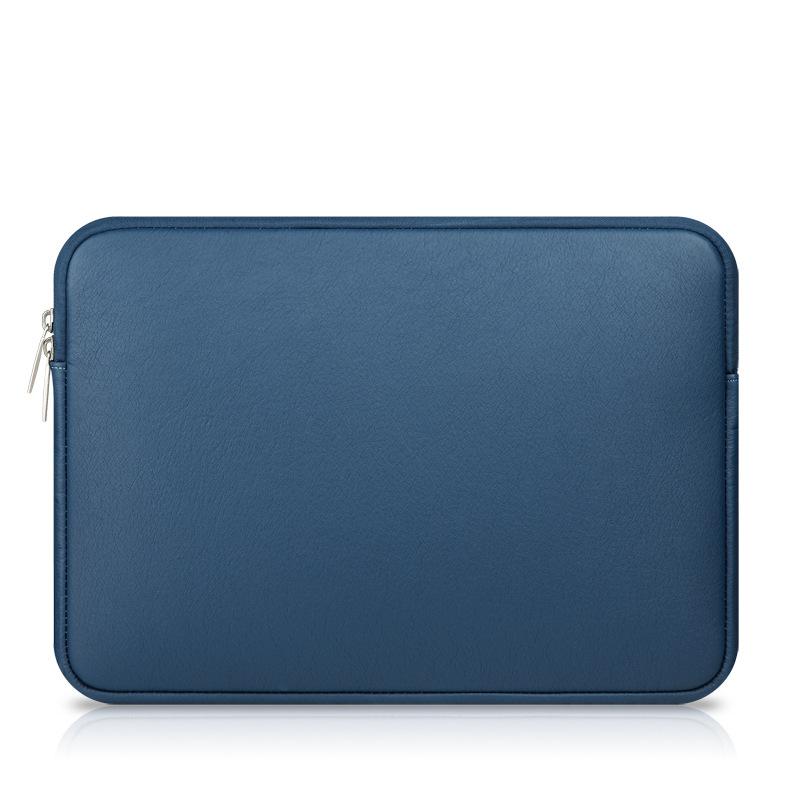 PU Leather Waterproof Laptop Sleeve Bag Protective Zipper Notebook Case Computer Cover for 11 13 15inch For Macbook Air Pro221a