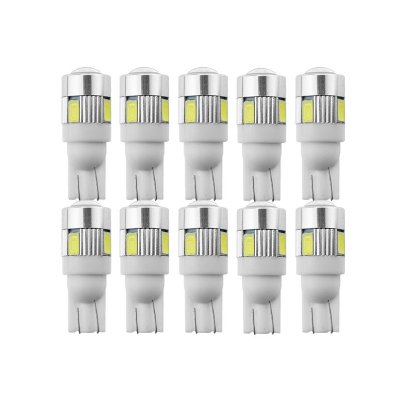 10x T10 W5W Super Bright Car LED Bulb Signal Light 12V Auto License Plate Interior Dome Lamps Motorcycle/Car styling White 5W5, As pic
10x T10 W5W Super Bright Car LED Bulb Signal Light 12V Auto License Plate Interior Dome Lamps Motorcycle/Car styling White 5W5, As pic