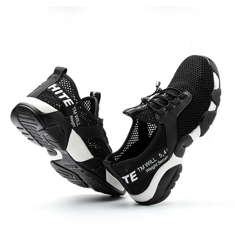 Plus Size 3745 Lightweight Steel Toe Cap Men Women Work Safety Boots Breathable Male Female Shoes 42020D505342990
