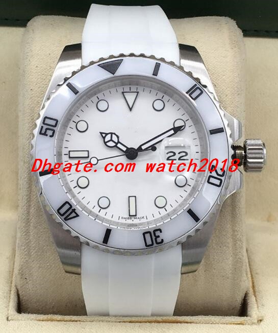 New version Male 40mm Asia 2813 Automatic Movement Ceramic Bezel Rubber Strap Fashion Men's Watches Wristwatch
New version Male 40mm Asia 2813 Automatic Movement Ceramic Bezel Rubber Strap Fashion Men's Watches Wristwatch