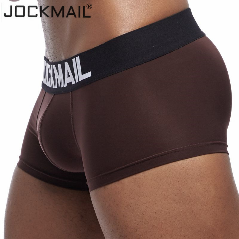 JOCKMAIL New Sexy Mens Underwear Boxer Shorts Mens Trunks Breathable ice silk Male panties underpants cuecas Gay underwear, Mix colors(pls leave you need color thx
JOCKMAIL New Sexy Mens Underwear Boxer Shorts Mens Trunks Breathable ice silk Male panties underpants cuecas Gay underwear, Mix colors(pls leave you need color thx