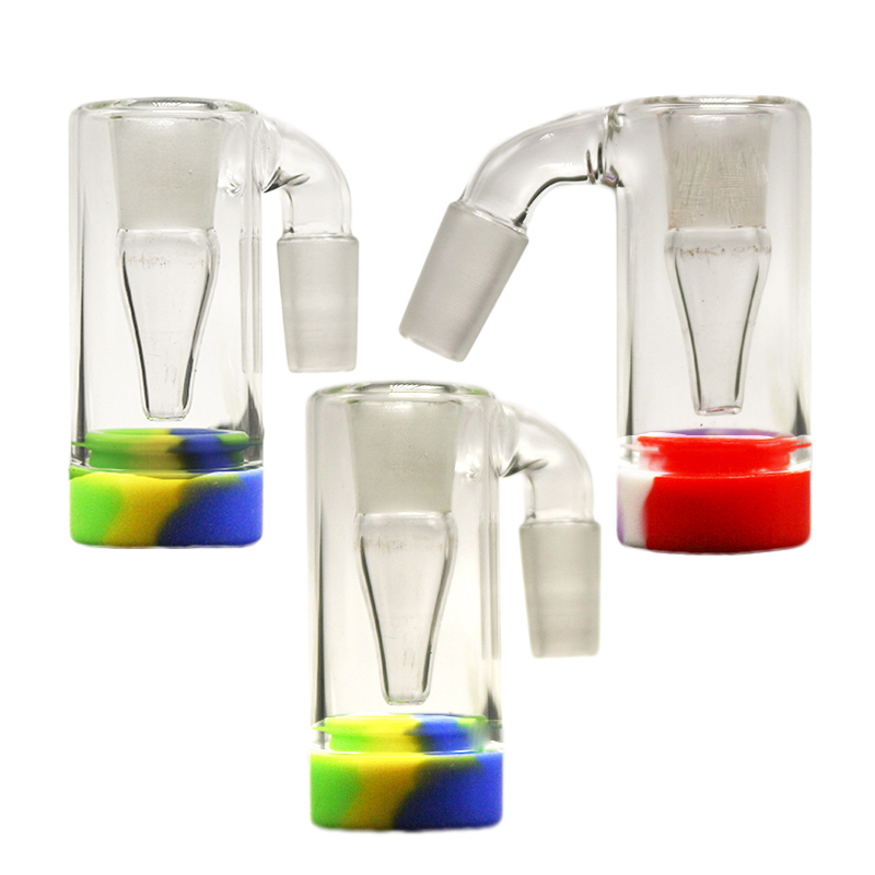 CSYC P025 Smoking Pipe Tool Ash Catcher Silicon Jar About 3 Inches Height 14mm Glass Water Bong Bubbler Ash Catcher 45/90 Degree 2 Models
CSYC P025 Smoking Pipe Tool Ash Catcher Silicon Jar About 3 Inches Height 14mm Glass Water Bong Bubbler Ash Catcher 45/90 Degree 2 Models
