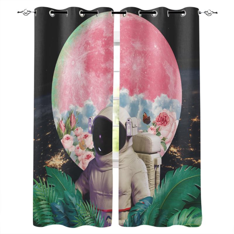 Plant Flowers Astronaut Moon Living Room Kitchen Bedroom Drapes Valance Curtains Curtain Girls Bedroom Curtain Women Girls, As pic
Plant Flowers Astronaut Moon Living Room Kitchen Bedroom Drapes Valance Curtains Curtain Girls Bedroom Curtain Women Girls, As pic