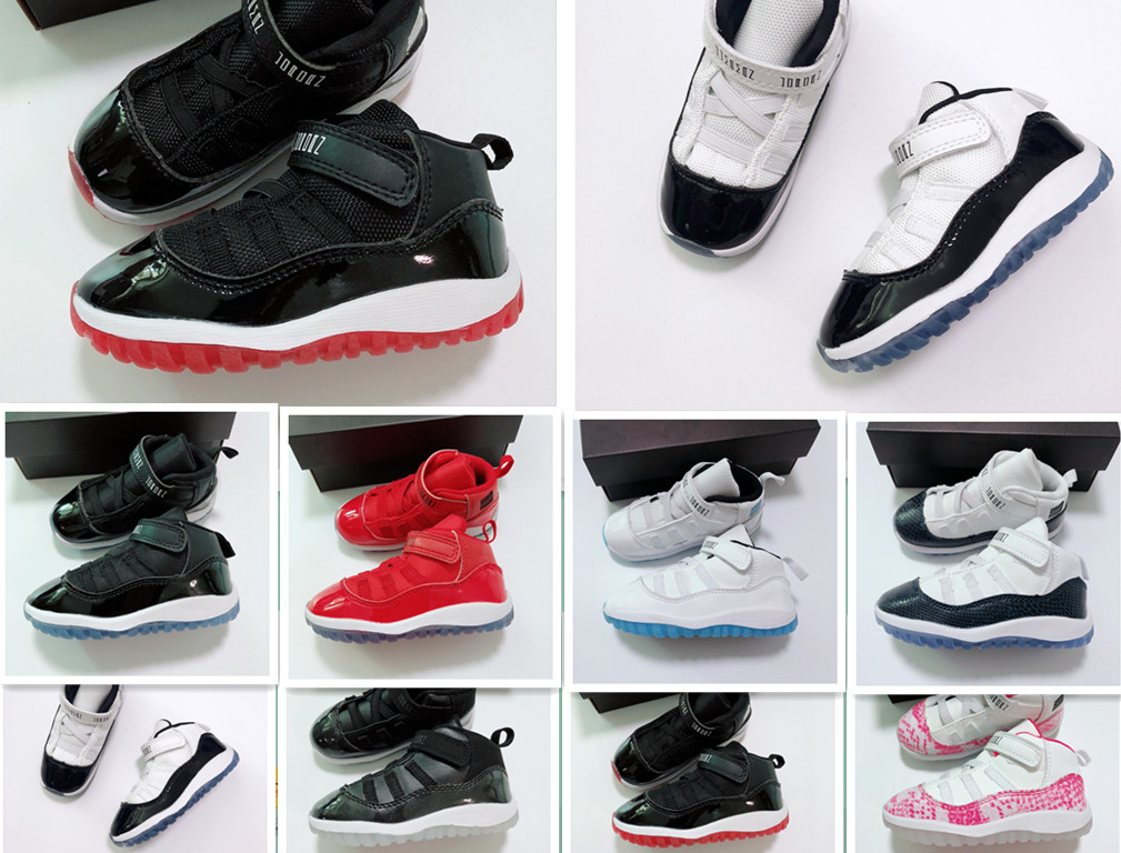 Kids 11 11s Basketball Shoes for Boys Athletic Girls Outdoor Sports Child Training Children Chaussures Teenage Size 6c-10c, Black
Kids 11 11s Basketball Shoes for Boys Athletic Girls Outdoor Sports Child Training Children Chaussures Teenage Size 6c-10c, Black
