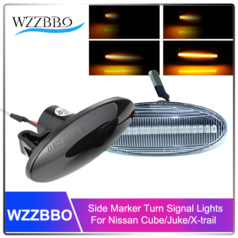 2pcs Dynamic LED Fender Side Marker Turn Signal Lights Amber For Qashqai Dualis Juke Micra March Micra Note X-Trail, As pic
2pcs Dynamic LED Fender Side Marker Turn Signal Lights Amber For Qashqai Dualis Juke Micra March Micra Note X-Trail, As pic