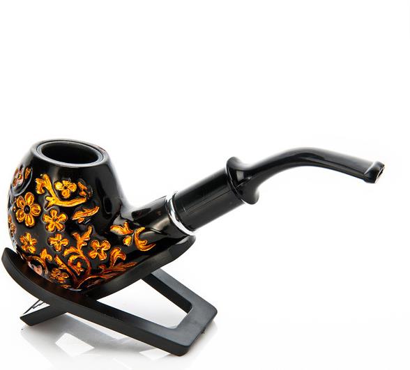 New Kind of Golden Short Bakelite Pipe with 145mm Bend Removable Tobacco Plug Parts in 2019
New Kind of Golden Short Bakelite Pipe with 145mm Bend Removable Tobacco Plug Parts in 2019