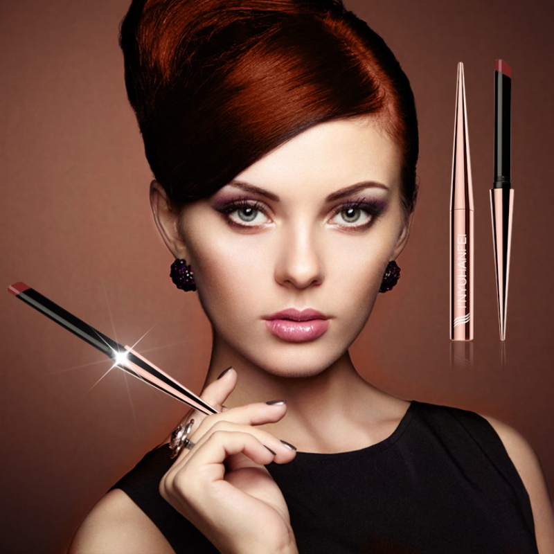 New Pointed Pipe Waterproof Lipstick Matte Pumpkin Color Finished Matte Lipstick Cosmetics Charming Goddess Y1
New Pointed Pipe Waterproof Lipstick Matte Pumpkin Color Finished Matte Lipstick Cosmetics Charming Goddess Y1