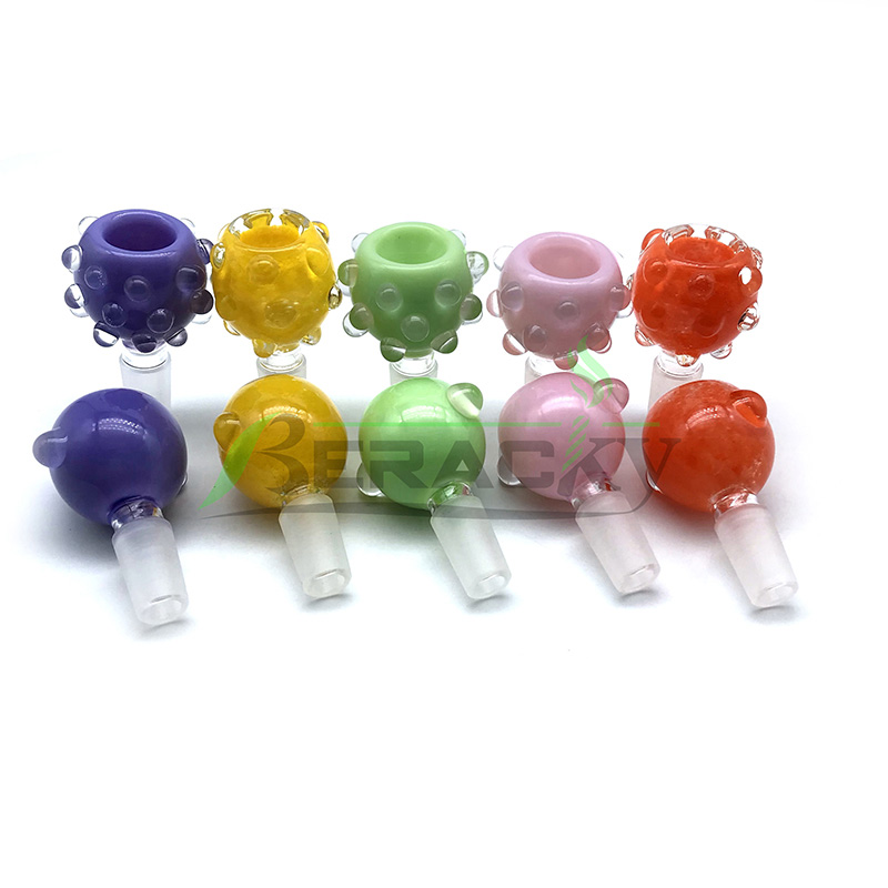 New 14mm 18mm Male Glass Bowl With Bubble Color Smoking Bowls Glass Bowl Piece For Glass Water Bongs Water Pipes Dab Rigs Tobacco
New 14mm 18mm Male Glass Bowl With Bubble Color Smoking Bowls Glass Bowl Piece For Glass Water Bongs Water Pipes Dab Rigs Tobacco
