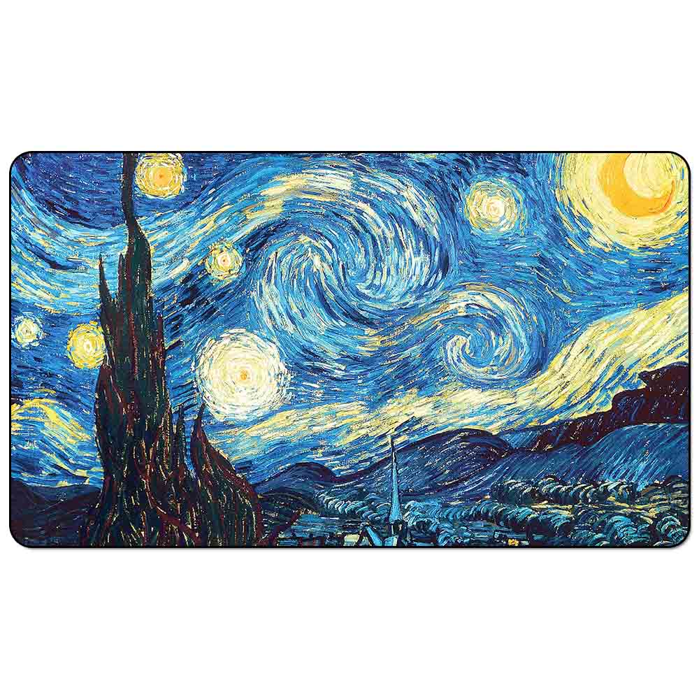 Magic Board Game Playmat:Van Gogh's Starry Night 1889 2.60*35cm size Table Mat Mousepad Play Mat
Magic Board Game Playmat:Van Gogh's Starry Night 1889 2.60*35cm size Table Mat Mousepad Play Mat
