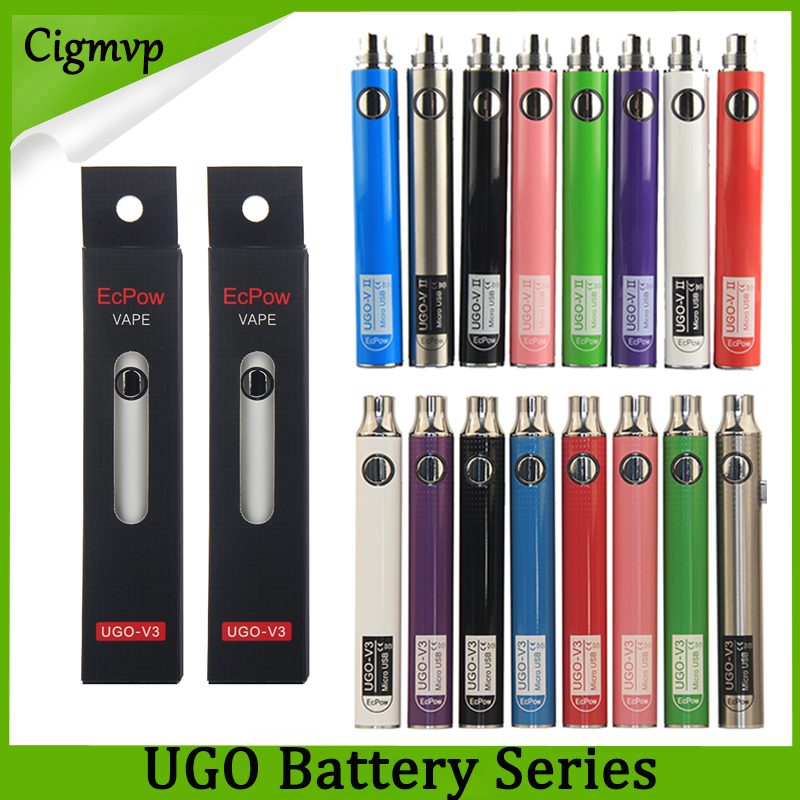 Authentic Evod UGO 650mAh 900mAh Ego 510 Battery 8colors Micro rough USB Charge Pass though E-cig Pen Vape Batteries Vs Vision Spinner Law
Authentic Evod UGO 650mAh 900mAh Ego 510 Battery 8colors Micro rough USB Charge Pass though E-cig Pen Vape Batteries Vs Vision Spinner Law