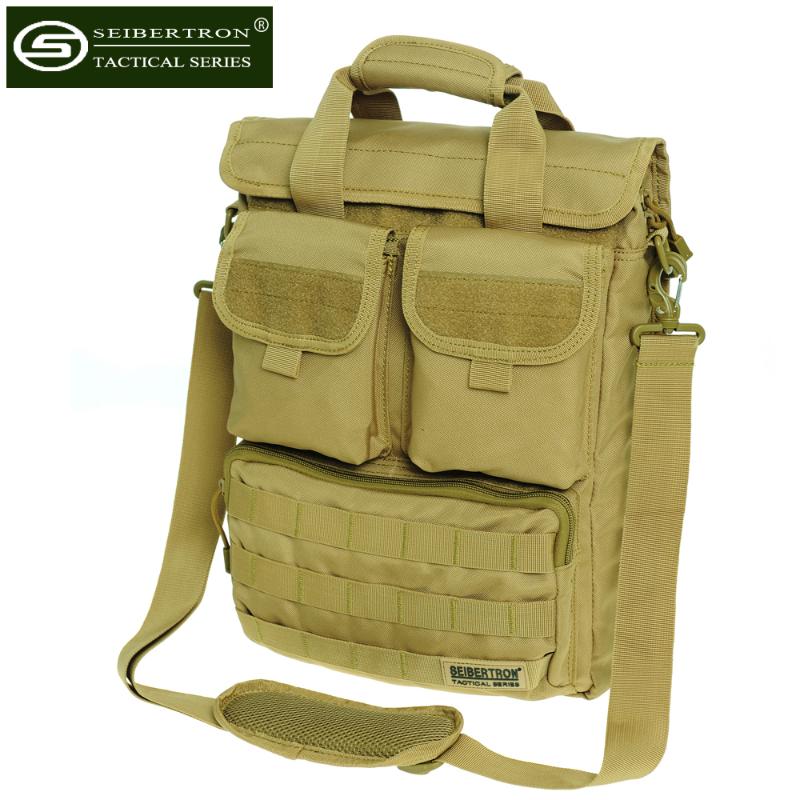 Seibertron Men's Tactical Shoulder Bags 15" computer Bag Messenger Bag Handbags Briefcase 14.1 inch laptop, Black
Seibertron Men's Tactical Shoulder Bags 15" computer Bag Messenger Bag Handbags Briefcase 14.1 inch laptop, Black