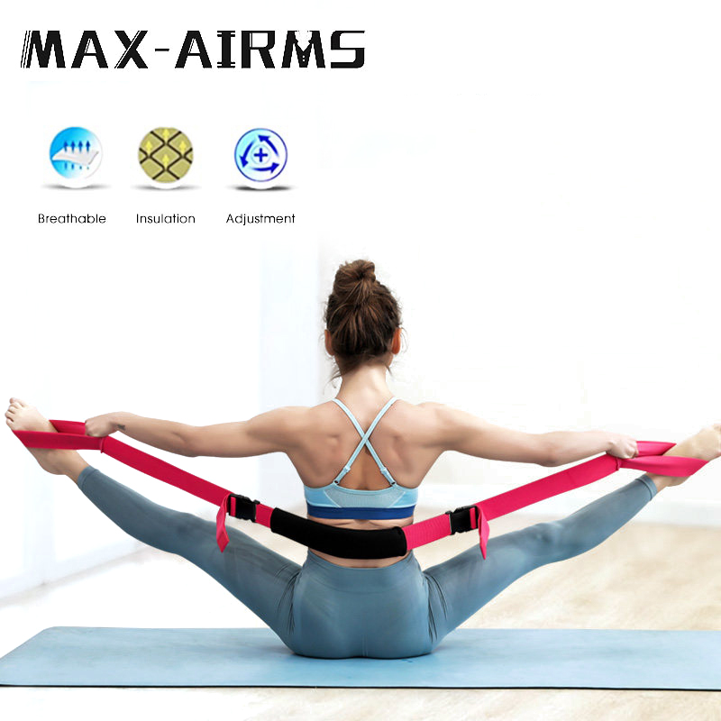 Maxairms Multi-Colors Adjustable Belt Sport Yoga Stretch Strap D-Ring Belt Gym Waist Fitness Exercise Gym equipment, Black
Maxairms Multi-Colors Adjustable Belt Sport Yoga Stretch Strap D-Ring Belt Gym Waist Fitness Exercise Gym equipment, Black