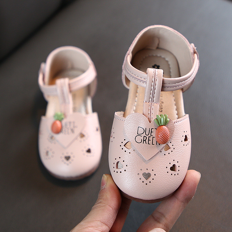For Kids Toddler Baby Shoes Summer Little Girls Hollow Princess Covered-toes Half Sandals Casual Hearts Children's Leather Flats, Beige
For Kids Toddler Baby Shoes Summer Little Girls Hollow Princess Covered-toes Half Sandals Casual Hearts Children's Leather Flats, Beige