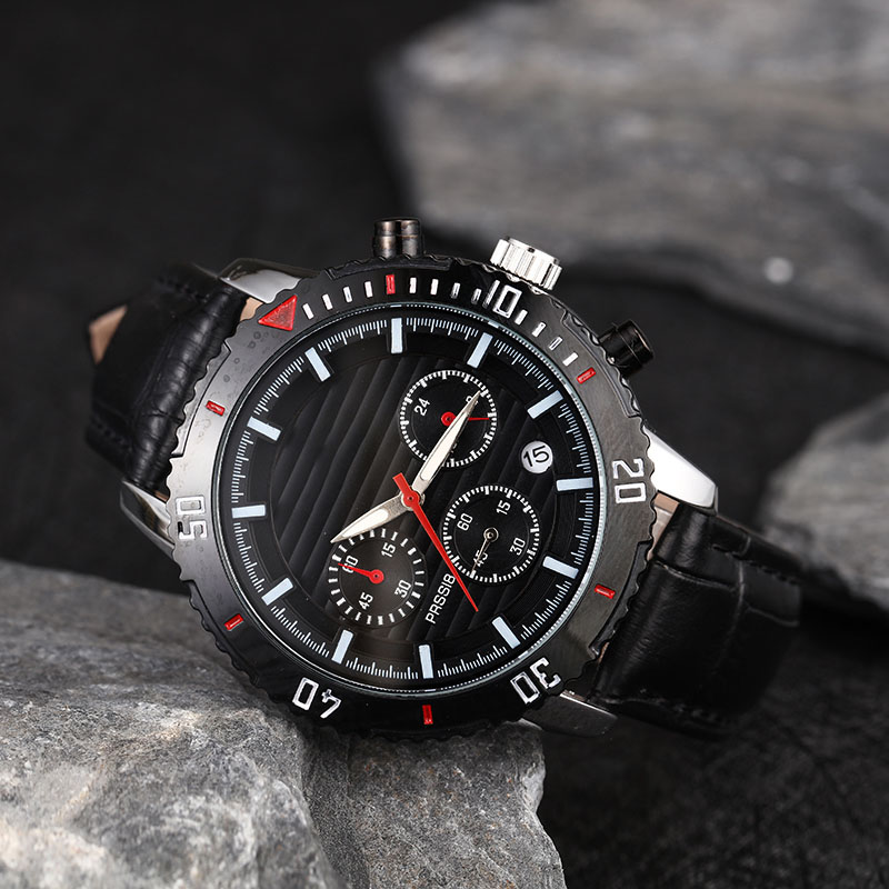 TOP Fashion stainless Steel Quartz Man Leather watch Japan Movement watch Black Wristwatches Life Waterproof Brand male clock Hot Items
TOP Fashion stainless Steel Quartz Man Leather watch Japan Movement watch Black Wristwatches Life Waterproof Brand male clock Hot Items