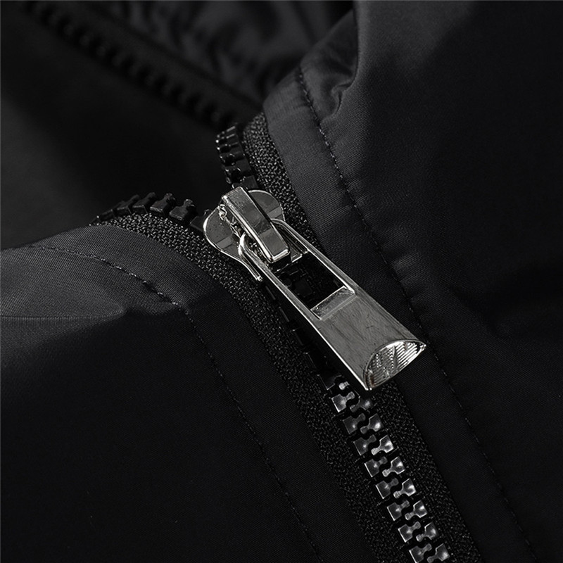 Men's Solid Jacket Autumn Casual Fashion Pure Color Patchwork Jacket Zipper Outwear Coat For Mans Windbreaker Streetwear