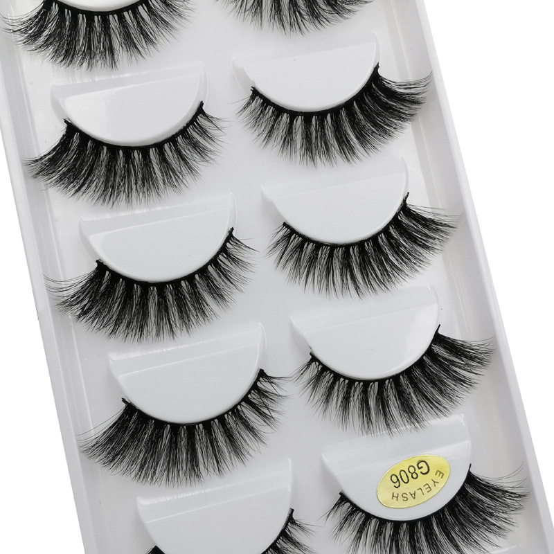 5 pairs of natural mink eyelashes, soft eye makeup eyelashes natural eyelash extension tools Support eyelash wholesale
5 pairs of natural mink eyelashes, soft eye makeup eyelashes natural eyelash extension tools Support eyelash wholesale
